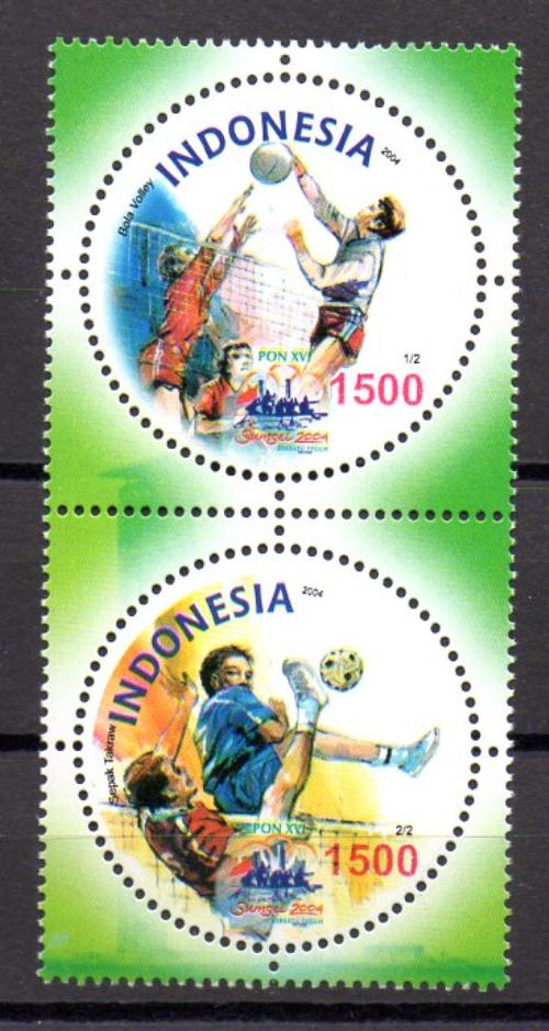 Deportes y Olimpiadas Indonesia Nº 2145/46 (**)